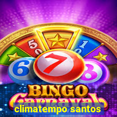 climatempo santos